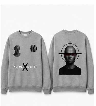 Target Crewneck — Grey